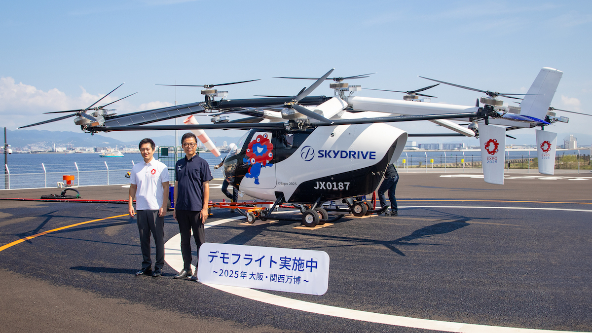 SkyDrive-Demonstrates-eVTOL-