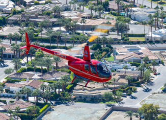 Robinson R44 helicopter