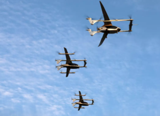 AutoFlight's first formation flight of three full-scale eVTOL aircraft