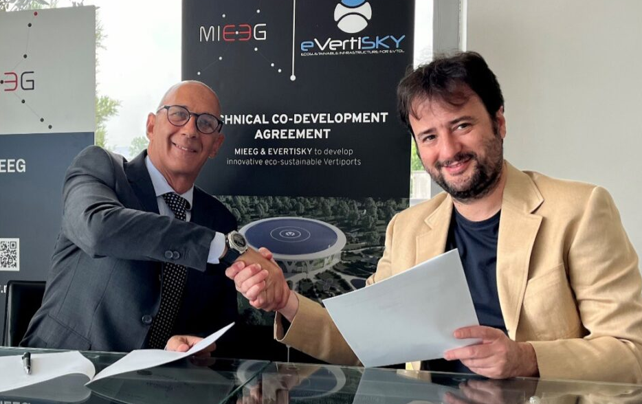 Mieeg and eVertiSKY MoU for vertiport development