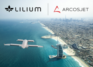 ArcosJet authorized dealer for Lilium Jet in the Middle East