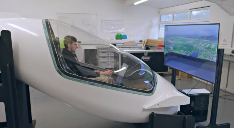 Skyfly Completes Flight Simulator for Axe eVTOL