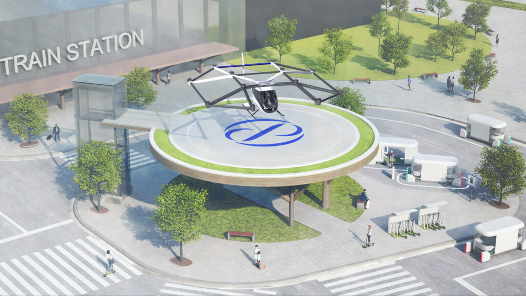 SkyDrive & Kansai Collaborate on eVTOL Charging Facilities
