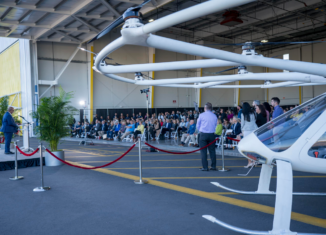 Volocopter 2X flies crewed at Tampa International Airport
