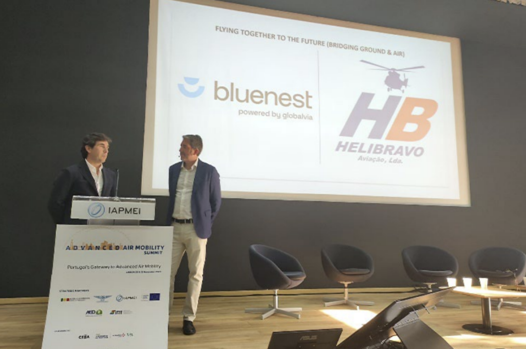 Bluenest by Globalvia and Helibravo Aviação to foster Urban and Advanced Air Mobility in Portugal