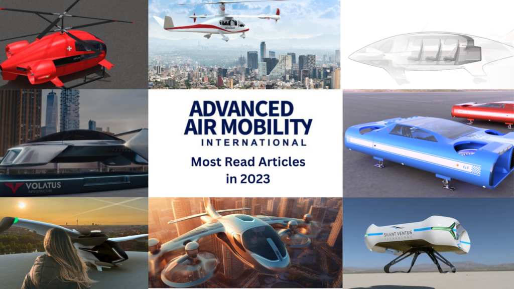 Most read articles on Advanced Air Mobility International in 2023