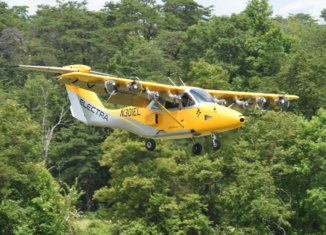 Grass Field Test Flights for Hybrid eSTOL