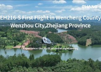 Low-Altitude Tourism Supported by EHang’s EH216-S eVTOL