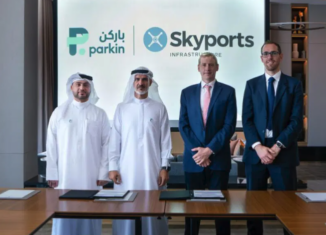 Parkin Skyports parking facilities at vertiport sides