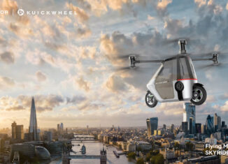 RICTOR debuted its Skyrider X1 flying motorcycle at CES 2025, showcasing an innovative eVTOL design that integrates land and air mobility for enhanced user freedom