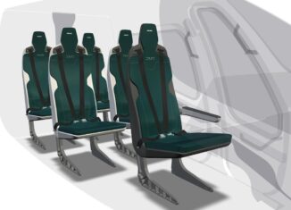 RECARO Debuts Lightweight eVTOL Seat at AIX 2025