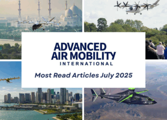 Most Read Articles on Advanced Air Mobility International in July 2025