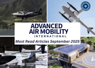 Most Read Articles on Advanced Air Mobility International in September 2025