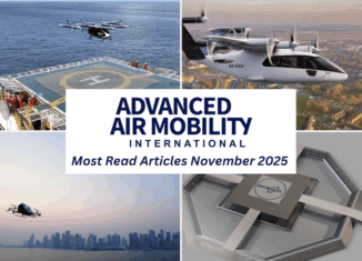 Most Read Articles on Advanced Air Mobility International in November 2025