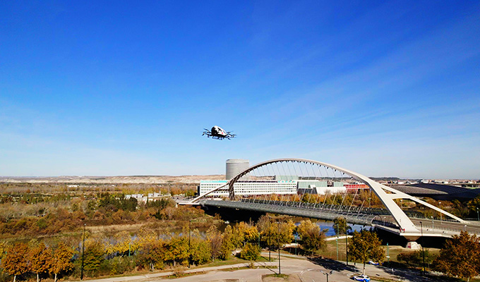 Europe’s First Multi Point-to-Point Urban Emergency Flights Conducted with Pilotless eVTOL