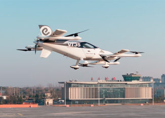 EHang Completes First Public Flight of VT-35 eVTOL