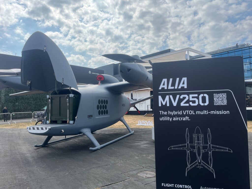 BETA Technologies Unveils MV250 Hybrid-Electric Aircraft for Military Logistics & Defense