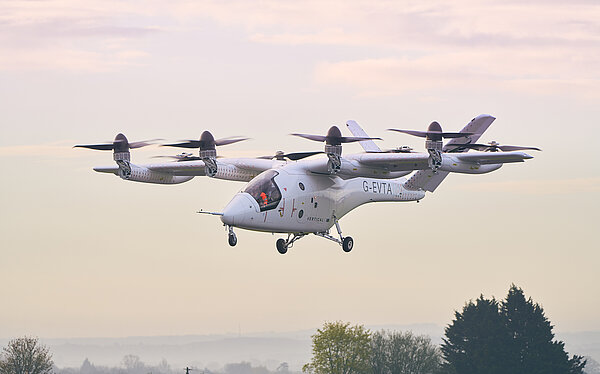 Volz Servos Actuation Powers Vertical Aerospace Full-Scale eVTOL
