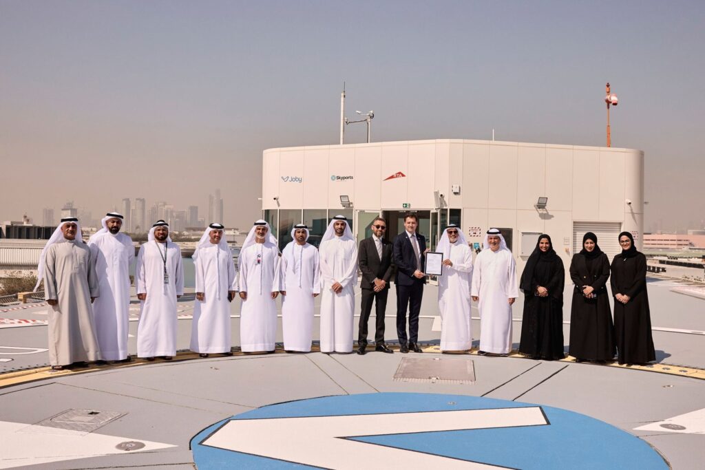 UAE Certifies World’s First Purpose-Built Commercial Vertiport