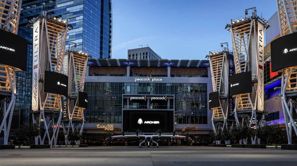 AEG & Archer Partner to Build Downtown Los Angeles’ First Air Taxi Vertiport at L.A. LIVE