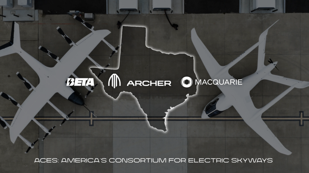 Archer & Partners Plan Interoperable Charging Infrastructure for Texas Air Taxis